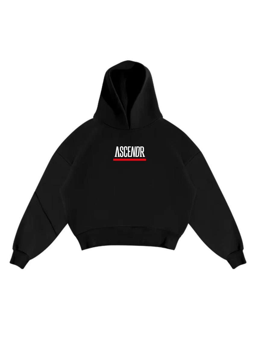 Unit A06 System Hoodie Red Signal Front